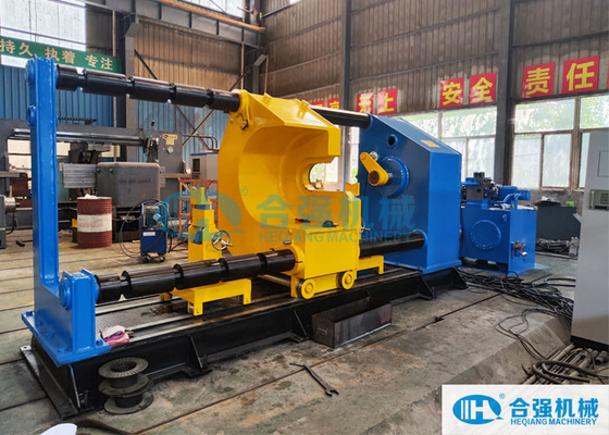 150 Ton Wheelset Press With Single Zylinder-Ölendemontage