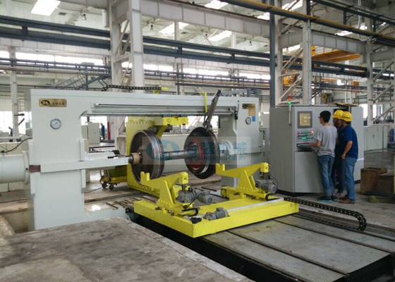 Horizontale hydraulische Rad-Presse-Bahnmaschine mit doppeltem Zylinder