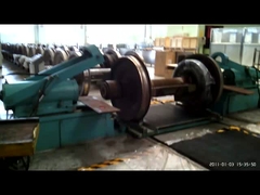 Double Cylinder Wheel Bearing Press Machine For Railway